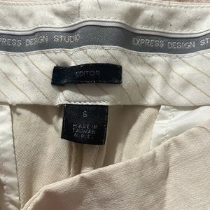 Dressy slack pant express editor